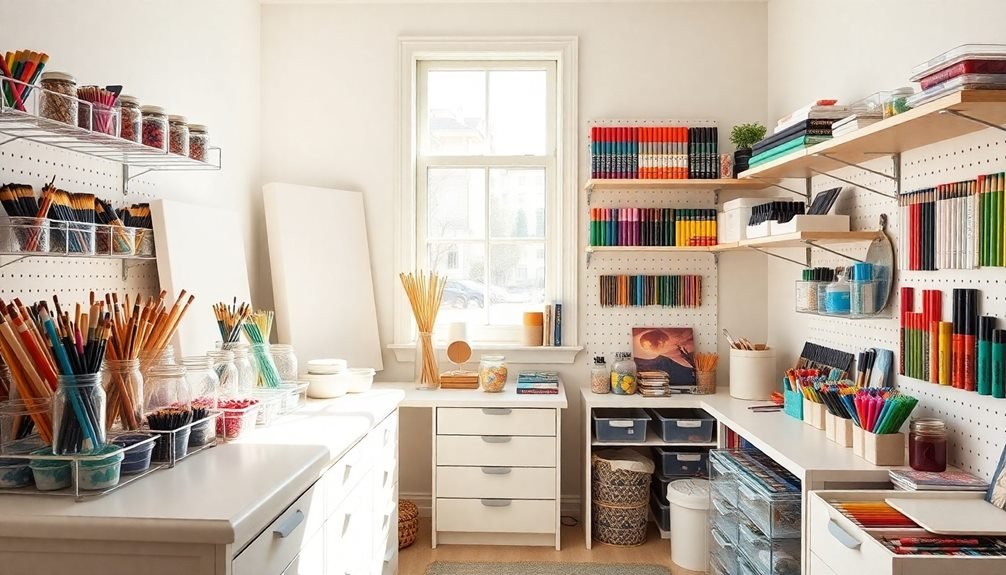 stress free art supply organization