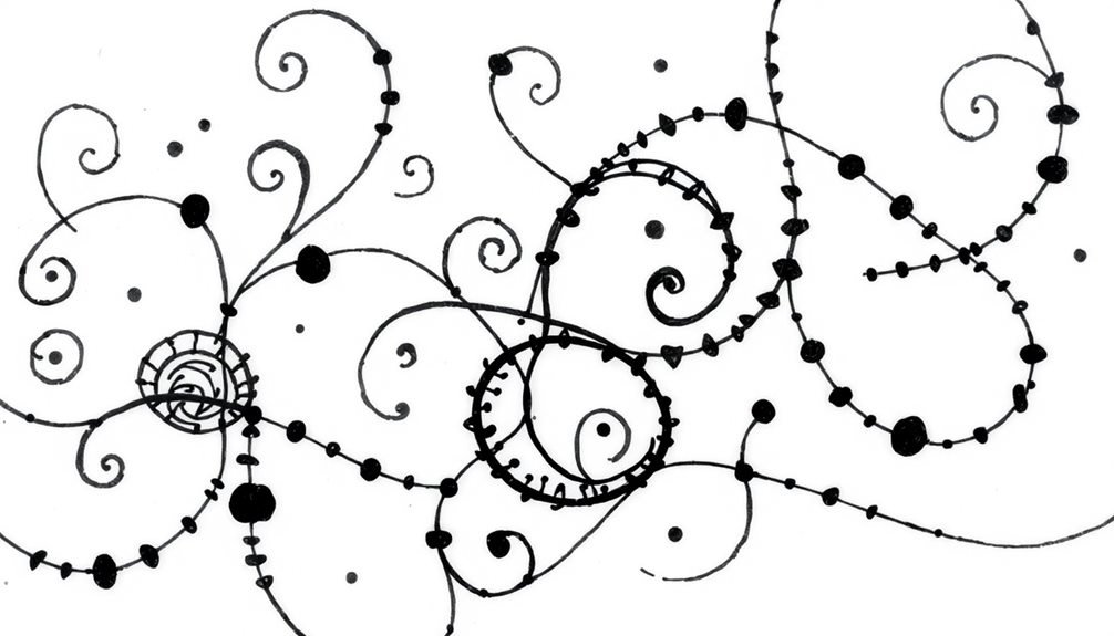 stress relief through patterns