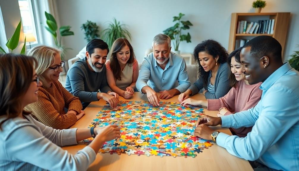 stress relief through socializing