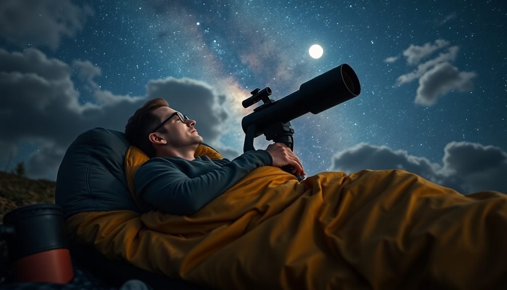 stress relief through stargazing