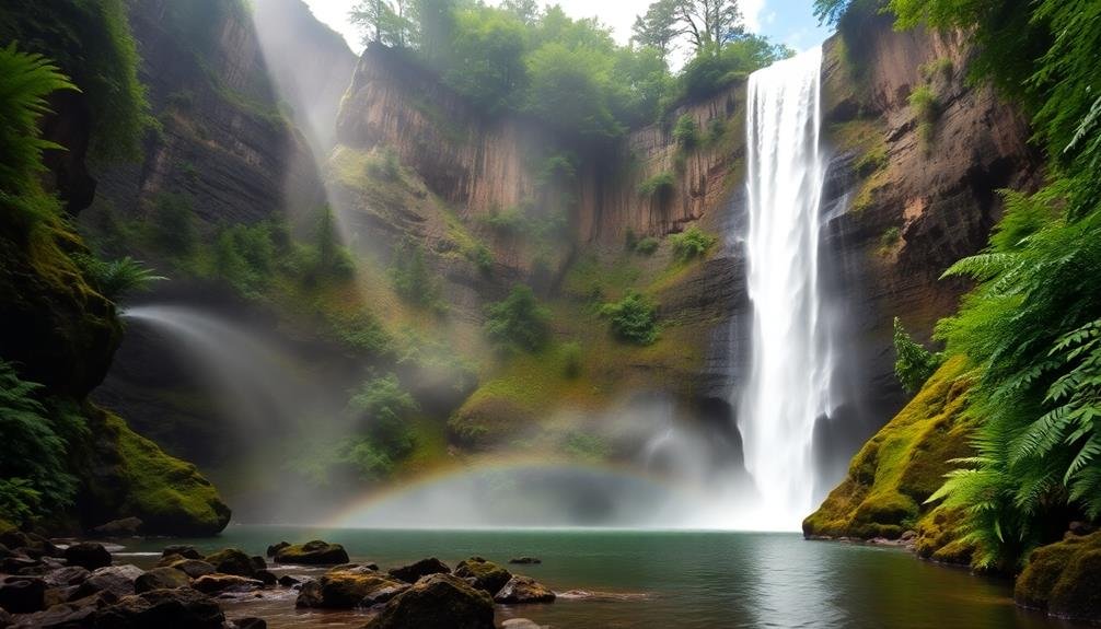 stunning waterfalls and cascades