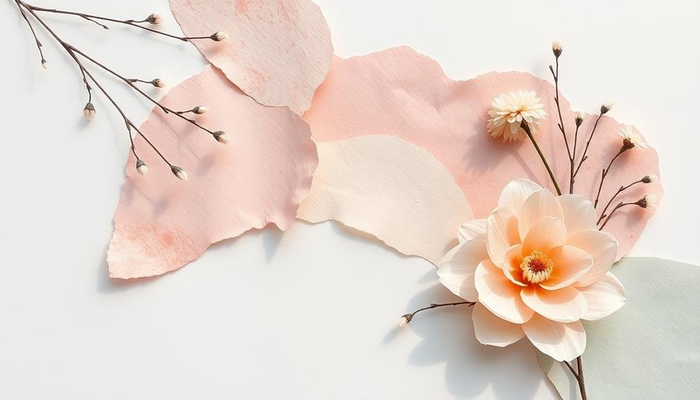 therapeutic paper collage art