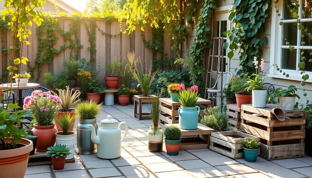 Upcycled Garden Crafts: Therapeutic DIY for Anxious Minds