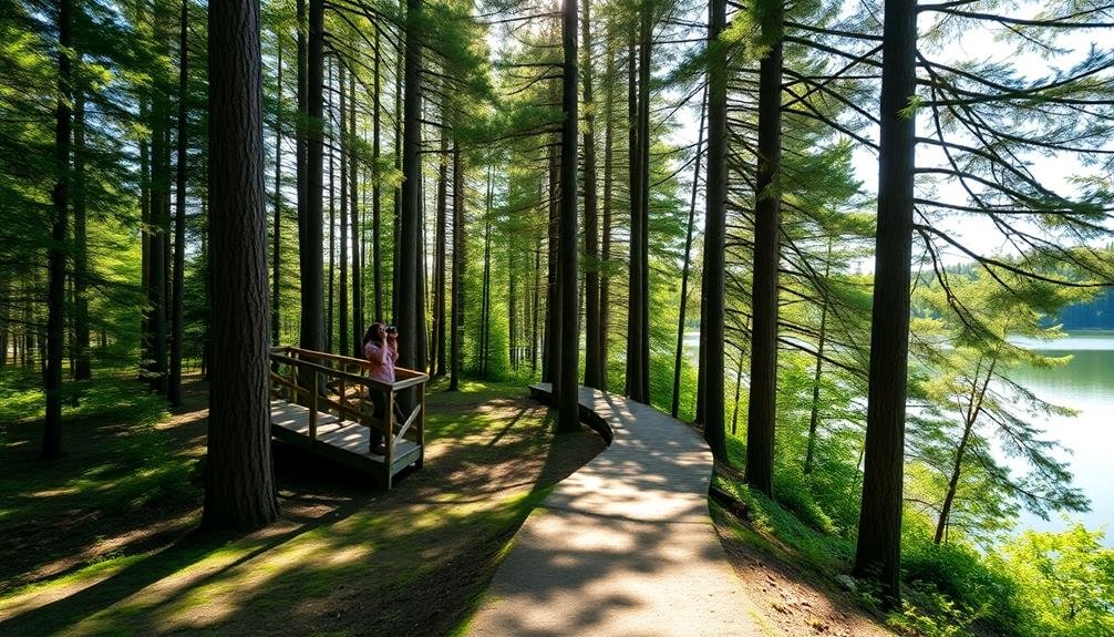 tranquil nature pathways
