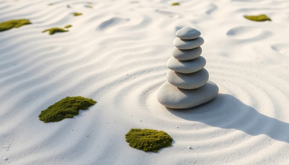 tranquil zen garden art