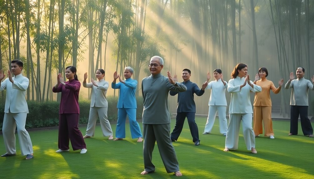 universal tai chi practice