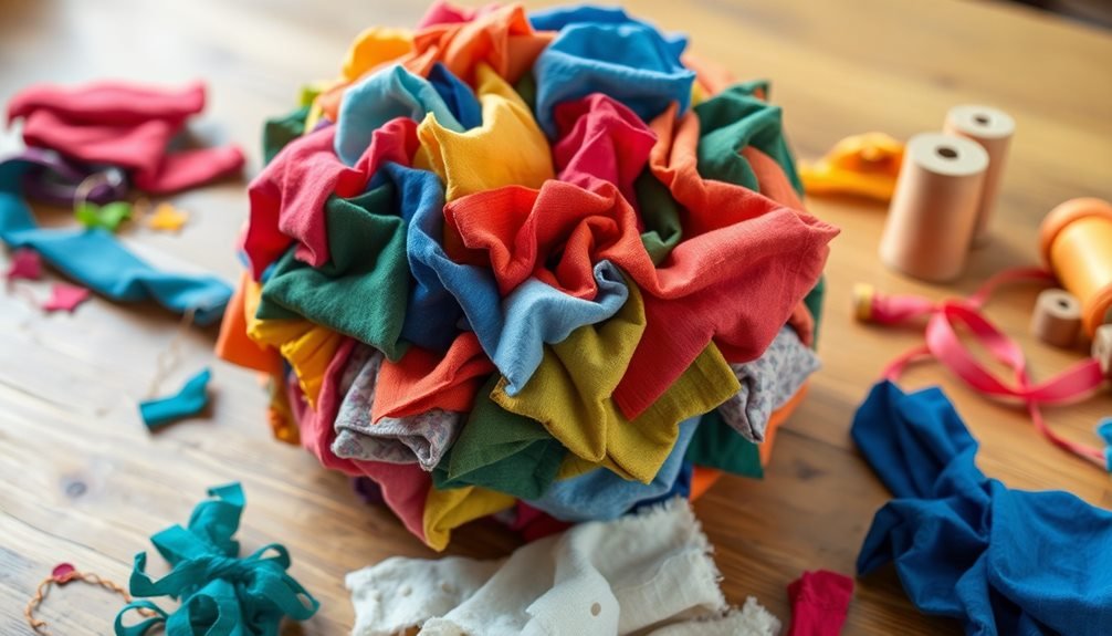 upcycled fabric stress relief