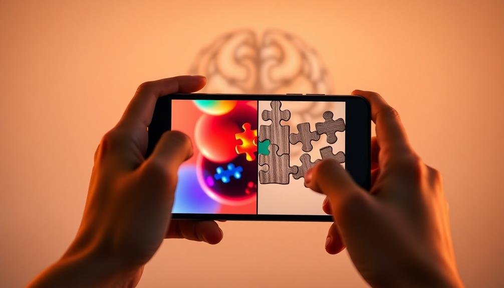 virtual versus tangible puzzles