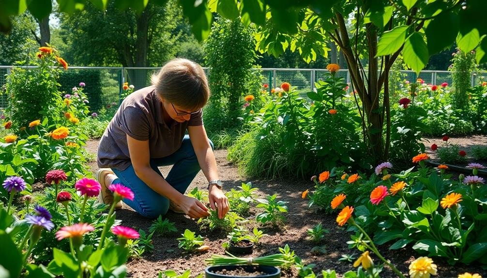 volunteer for local garden