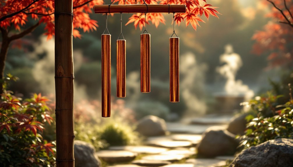 anxiety relief backyard wind chimes