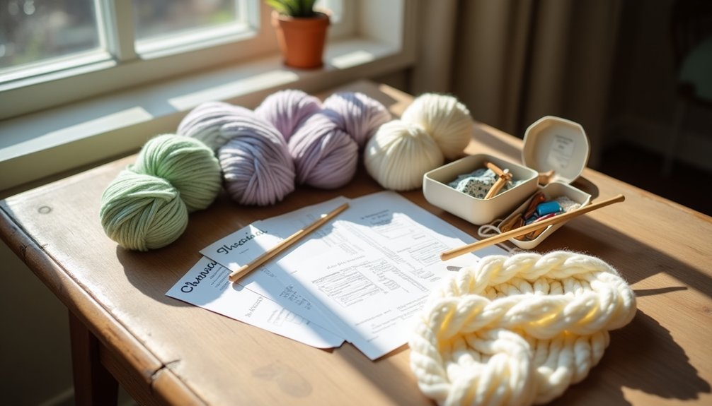 calming knitting starter kits