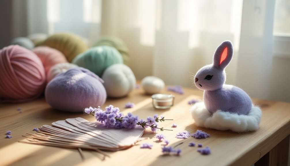 mindful crafting needle felting