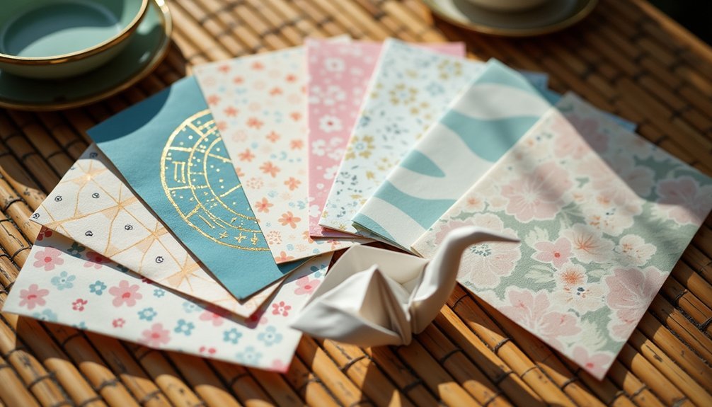 therapeutic origami paper sets