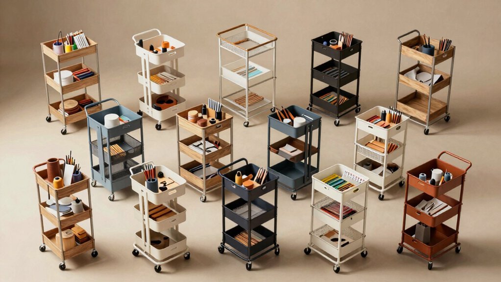 15 Best Rolling Carts for Creative Stations in 2026